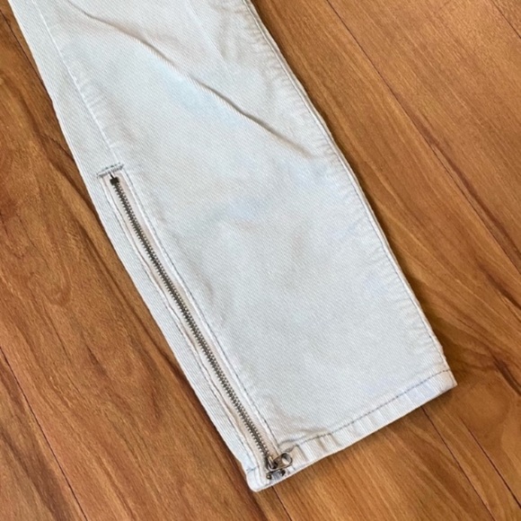 Anthropologie Pilcro Corduroy Skinny Leg Pants Side Zips Women’s Size 26 - Picture 14 of 16